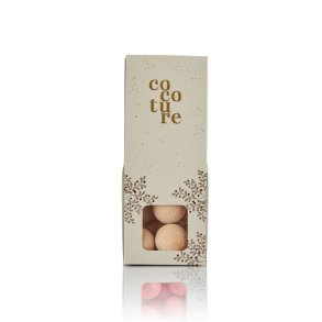 Cocoture -55-60g karamellove, karamelliseret hvid chokolade med karamel & havsalt i gr dragbox