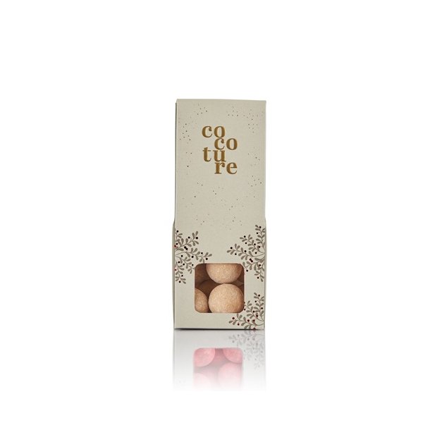 Cocoture -55-60g karamellove, karamelliseret hvid chokolade med karamel &amp; havsalt i gr dragbox