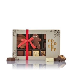 Cocoture 120g 2stk. jule marcipanfigurer & fyldt chokolade i gr ske