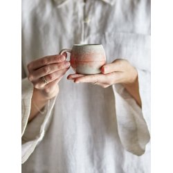 Bloomingville Paula Espressokop, Orange, Stentj