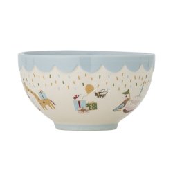 Bloomingville mini - Celebrate sk�l, Bl�, Stent�j