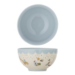 Bloomingville mini - Celebrate sk�l, Bl�, Stent�j