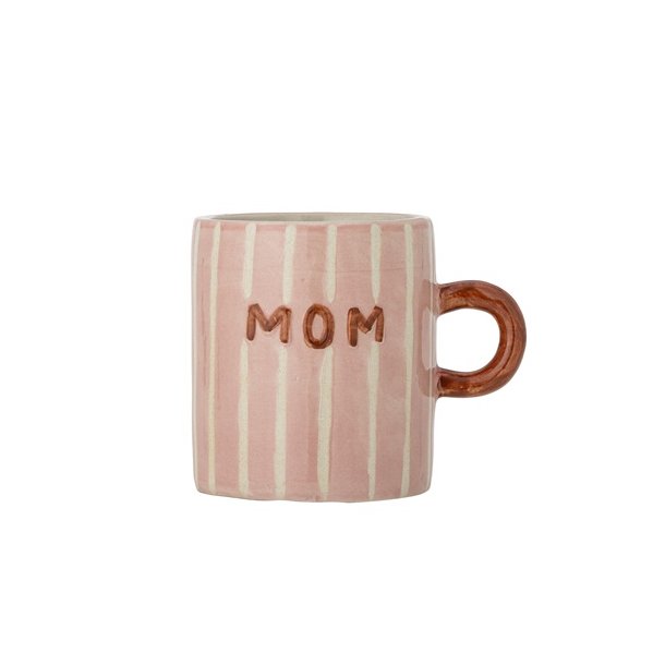 Bloomingville  Cherish  MOM Krus, Rosa, Stent�j D8 x H9 cm