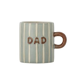 Bloomingville  Cherish  DAD Krus, Bl�, Stent�j D8 x H9 cm