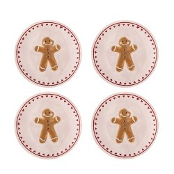 Bloomingville - Binna Tallerken, Rosa, Stent�j D16xH1,5 cm - 1 stk. 