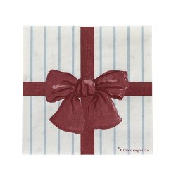 Bloomingville - Bowie Serviet, Bl�, FSC�Mix, Paper - pakke med 20 stk 