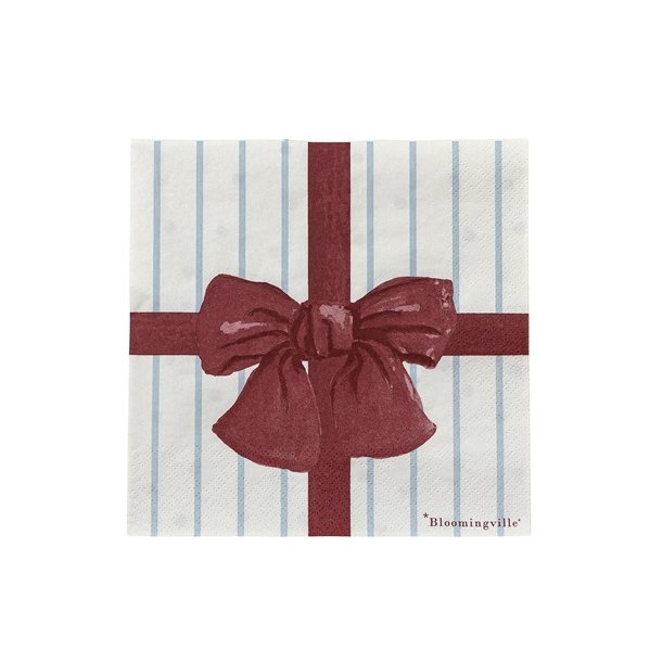Bloomingville - Bowie Serviet, Bl�, FSC�Mix, Paper - pakke med 20 stk 