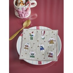 Bloomingville - Peo Serviet, Multifarvet, FSC�Mix, Paper, - pakke med 20 stk 