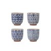 Bloomingville Karine Kop, Bl�, Stent�j - D7xH7 cm -  s�t af 4 