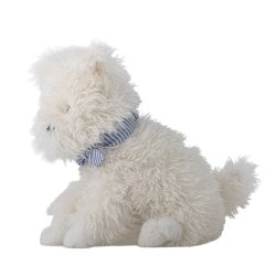 Bloomingville - Tito Bamse, Hvid, Polyester