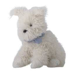 Bloomingville - Tito Bamse, Hvid, Polyester