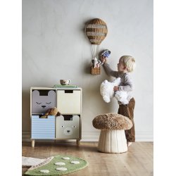 Bloomingville - Tito Bamse, Hvid, Polyester