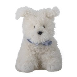 Bloomingville - Tito Bamse, Hvid, Polyester