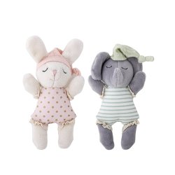 Bloomingville - Elie Dukke, Multifarvet, Polyester - s�t af 2