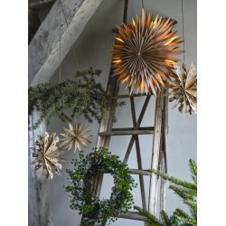 Bloomingville Cedar Krans, Gr�n, Kunstige Blomster D50xH11 cm