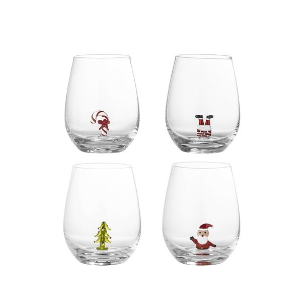 Bloomingville Misa Drikkeglas Multipak med 4 glas