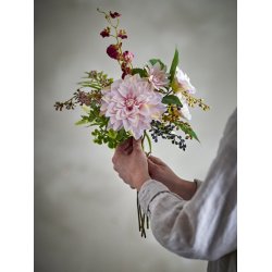 Bloomingville Splendor Buket, Rosa, Kunstige Blomster 