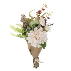 Bloomingville Splendor Buket, Rosa, Kunstige Blomster 