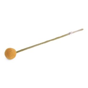 Gry & Sif - Blomsterstilk varm gul Dia 3 - 30 cm - filt