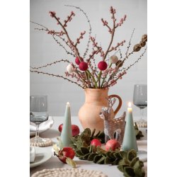 Gry &amp; Sif - Blomsterstilk Cerise Dia 3 - 30 cm - filt