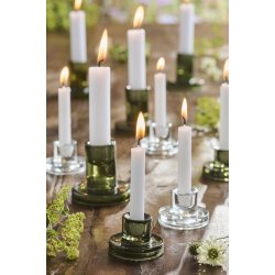 Ib Laursen Stage glas til 1,3 cm lys klar (kertelys) - 3,6 cm h�j
