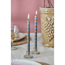 Ib Laursen Stage glas til 1,3 cm lys klar (kertelys) - 3,6 cm h�j