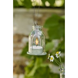  Ib Laursen - Lygte til fyrfadslys med wireophng , 1 stk.