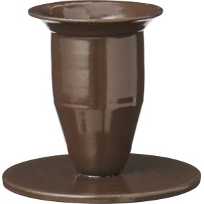 Ib Laursen Stage til 2,2 cm lys (kronelys eller bedelys) HYGGE Brun - 4,6 cm h�j
