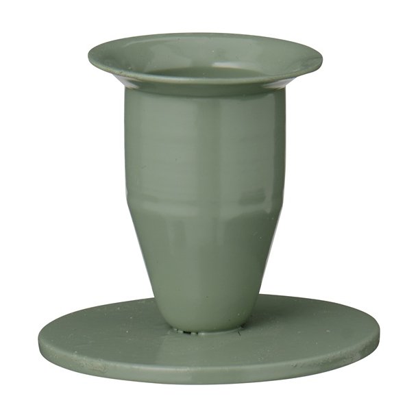 Ib Laursen Stage til 2,2 cm lys (kronelys eller bedelys) HYGGE Gr�n - 4,6 cm h�j