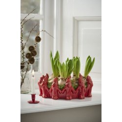 Ib Laursen Stage til 1,3 cm lys (kertelys) HYGGE R�d