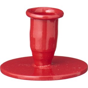 Ib Laursen Stage til 1,3 cm lys (kertelys) HYGGE R�d