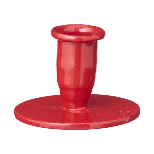 Ib Laursen Stage til 1,3 cm lys (kertelys) HYGGE R�d
