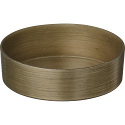 Ib Laursen Lysbakke med kant til �:6 cm lys b�rstet look