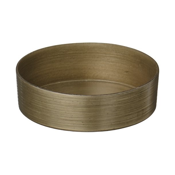 Ib Laursen Lysbakke med kant til �:6 cm lys b�rstet look