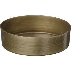 Ib Laursen Lysbakke med kant til �:9,8 cm lys b�rstet look