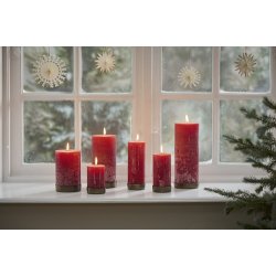 Ib Laursen Lysbakke med kant til �:9,8 cm lys b�rstet look