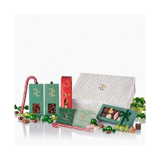 919g Cocoture VIP box 5 i hvid og guld