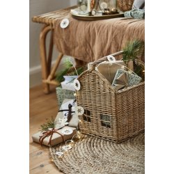Ib Laursen Ranke med 9 stjerner i forskellige st�rrelser - l�ngde 125 cm