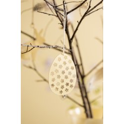 Ib Laursen - Papirklip �g 2 forskellige m�nstre gul - 2 stk. / 1 af hver