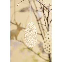 Ib Laursen - Papirklip �g 2 forskellige m�nstre gul - 2 stk. / 1 af hver