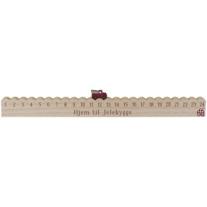 Ib Laursen - Julekalender 1-24 Hjem til Julehygge 50 cm. lang