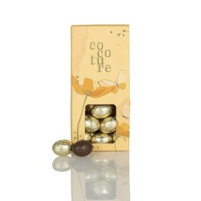 Cocoture - 95-100g guld folie�g i orange drag�box