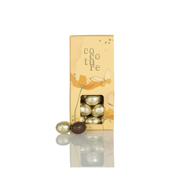 Cocoture - 95-100g guld folie�g i orange drag�box