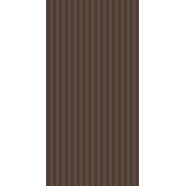 Ib Laursen -Serviet 10x20 cm mocca med m�rkere mocca striber 16 stk pr pakke