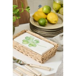 Ib Laursen - Serviet 10x20 cm firkl�ver 16 stk.