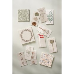 Ib Laursen - Serviet Dannebrog p flagstang 16 stk. pr pakke