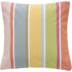 Ib Laursen - Pudebetr�k med multifarvede striber 50x50 cm