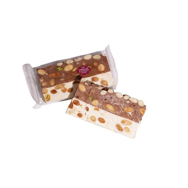 Cocoture 100g nougat bar m. VANILJE OG KAKAO 1 stk.  