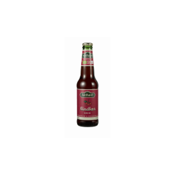 Adelhardt  kologisk Hindbrsaft 25 cl.