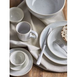 Bloomingville - Addison Skl, Hvid, Stentj 10 x 5 cm